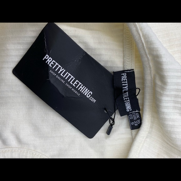 NWT Pretty Little Thing Cutout Body Dress - Size US 6 - Picture 4 of 5